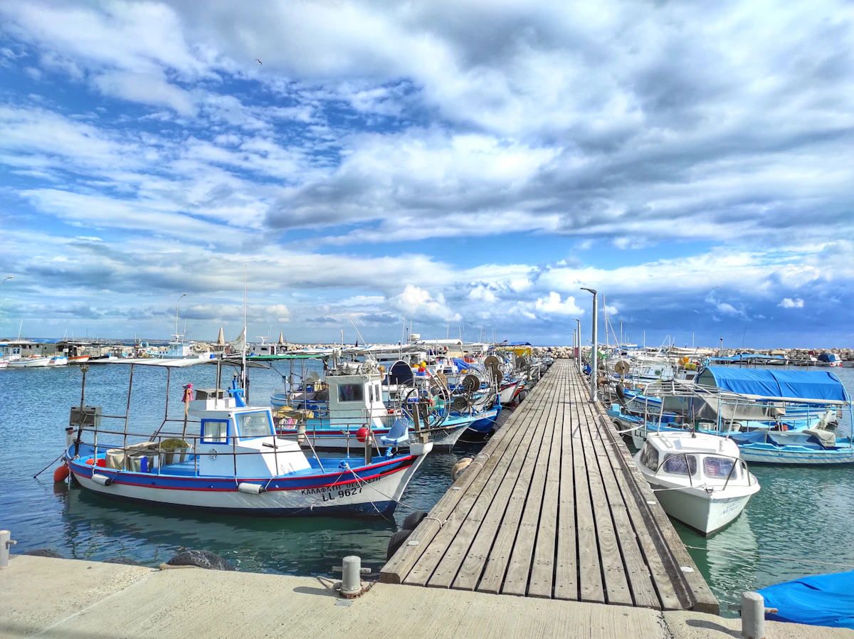 Larnaca Cipru - portul de agrement