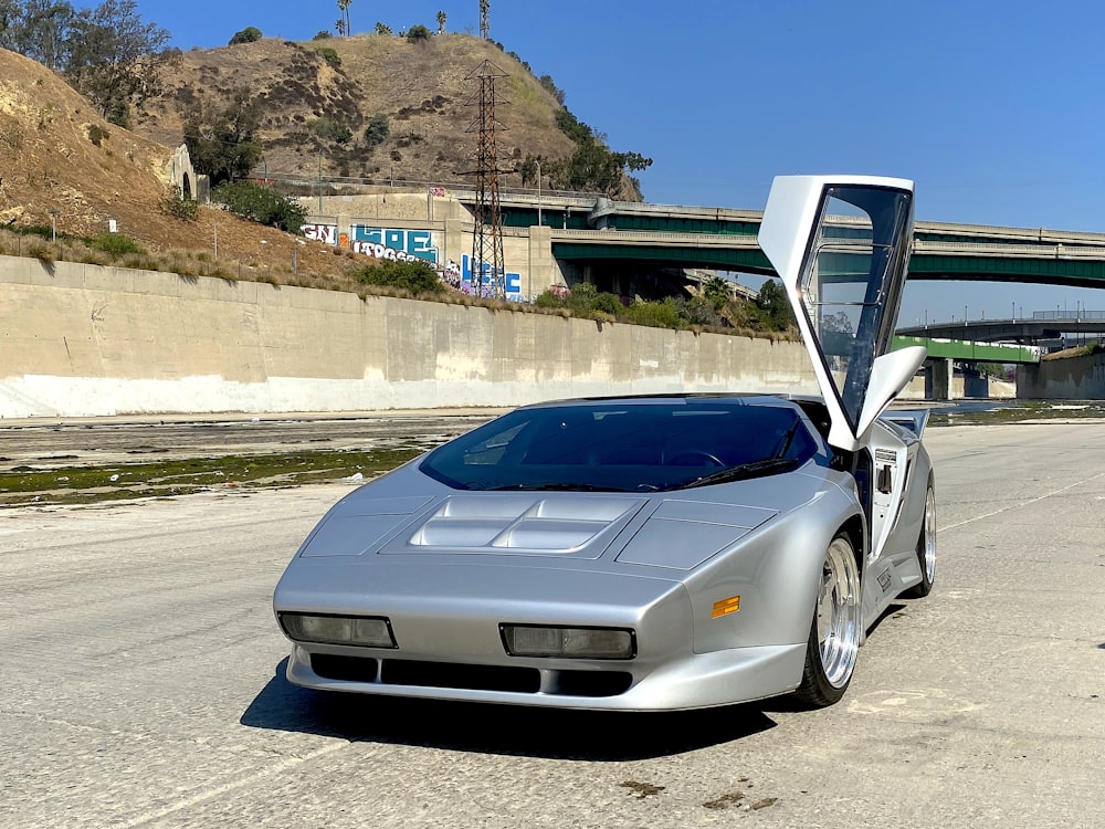 a car with its doors open