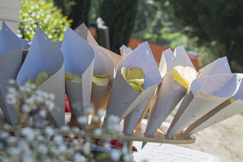 a group of wooden pieces