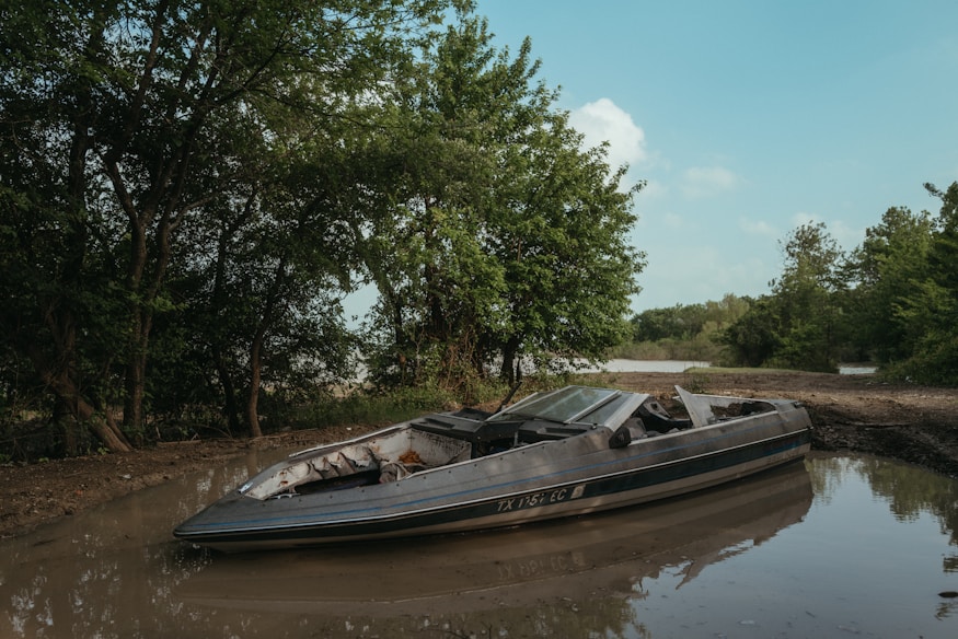 a boat on the water