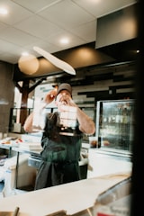 a person wearing a garment