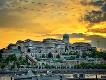 a large building with a domed roof