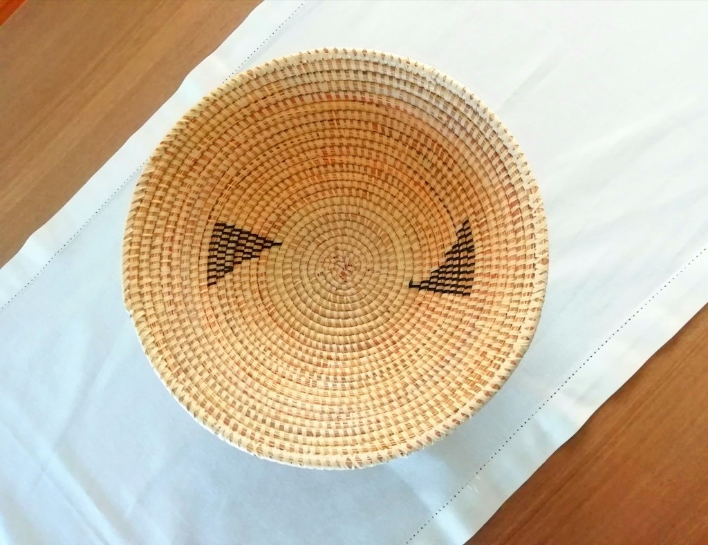Handwoven Fiber Basket