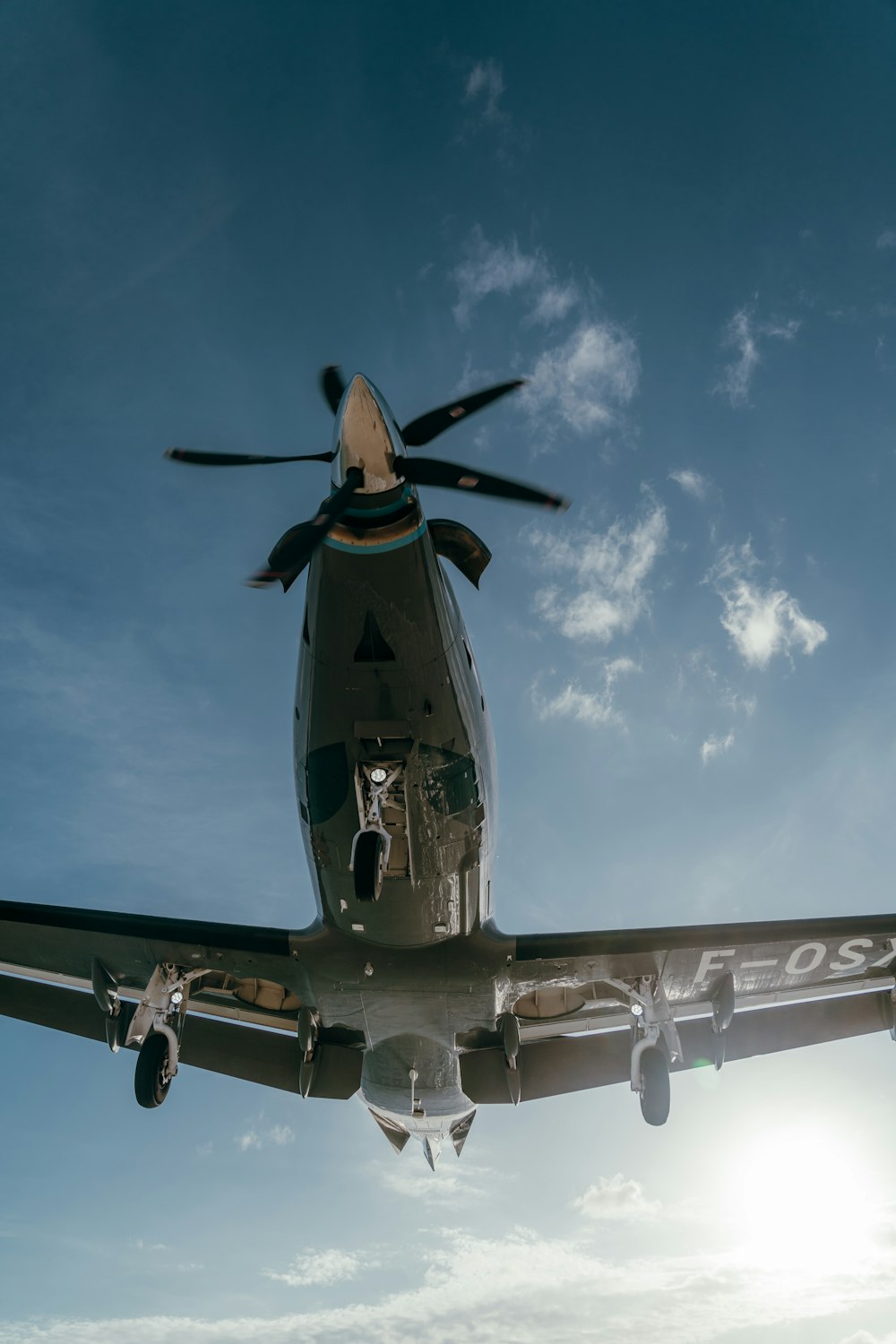 a helicopter flying in the sky