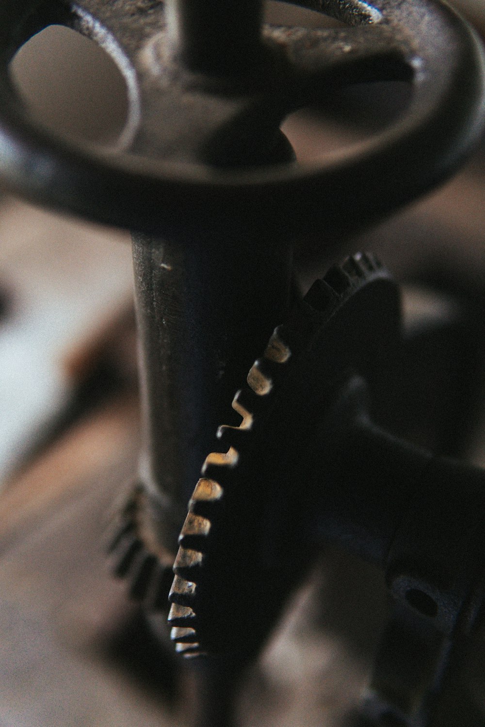 um close up de uma alça de bicicleta