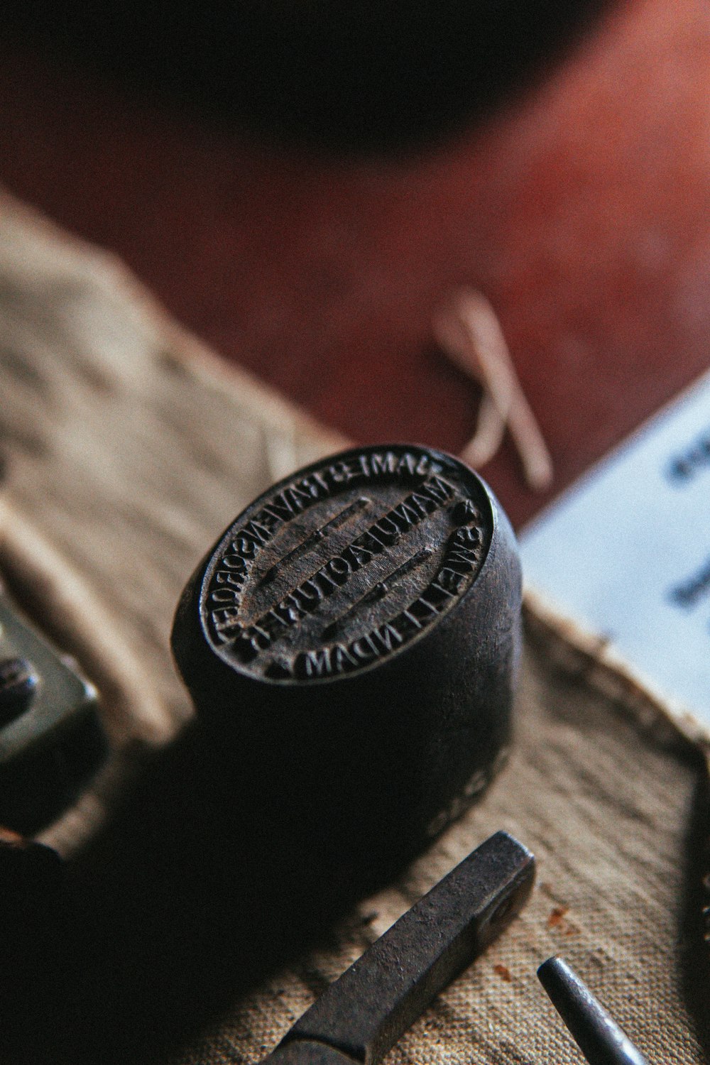 a close up of a key