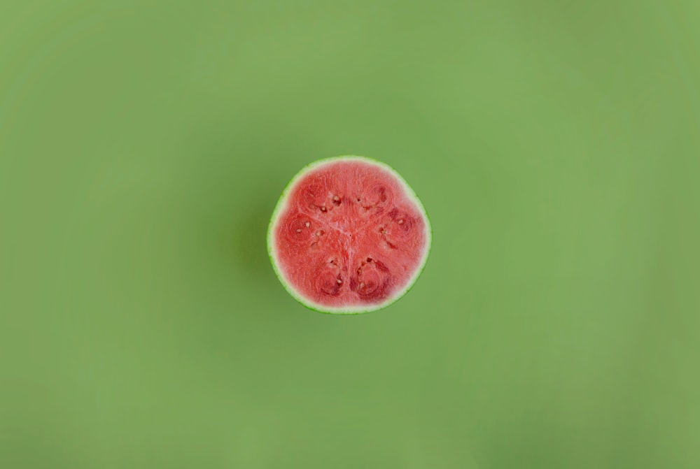 a pink and white ball