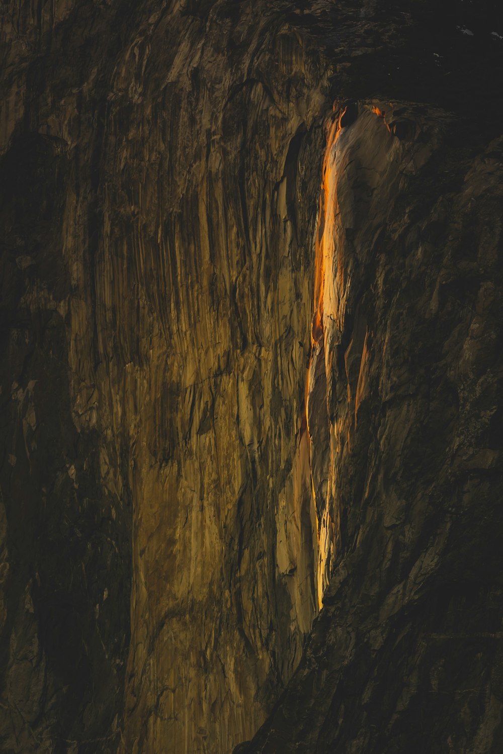 a close-up of a cave