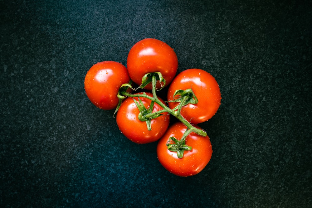 a group of tomatoes