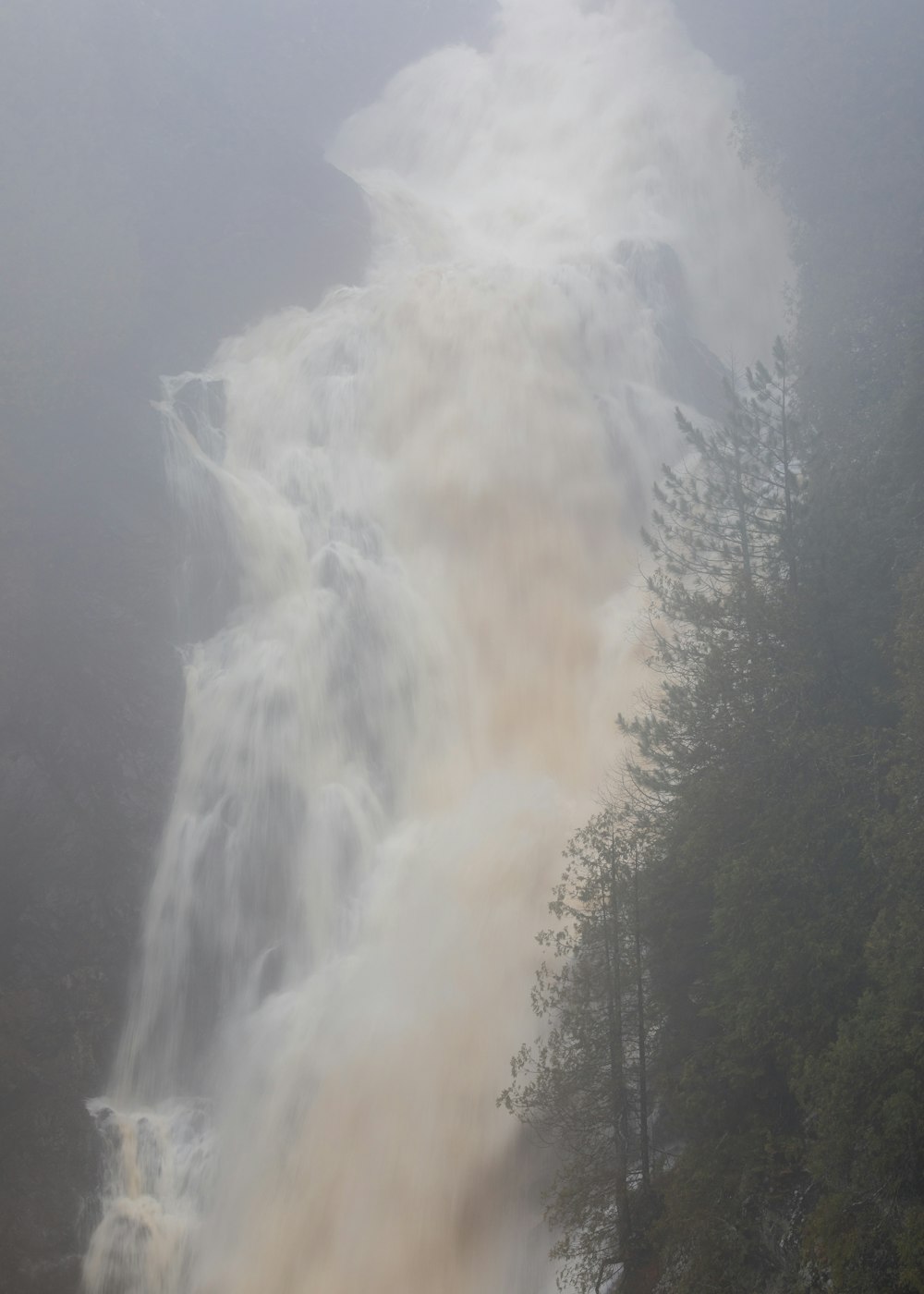 a large cloud of smoke