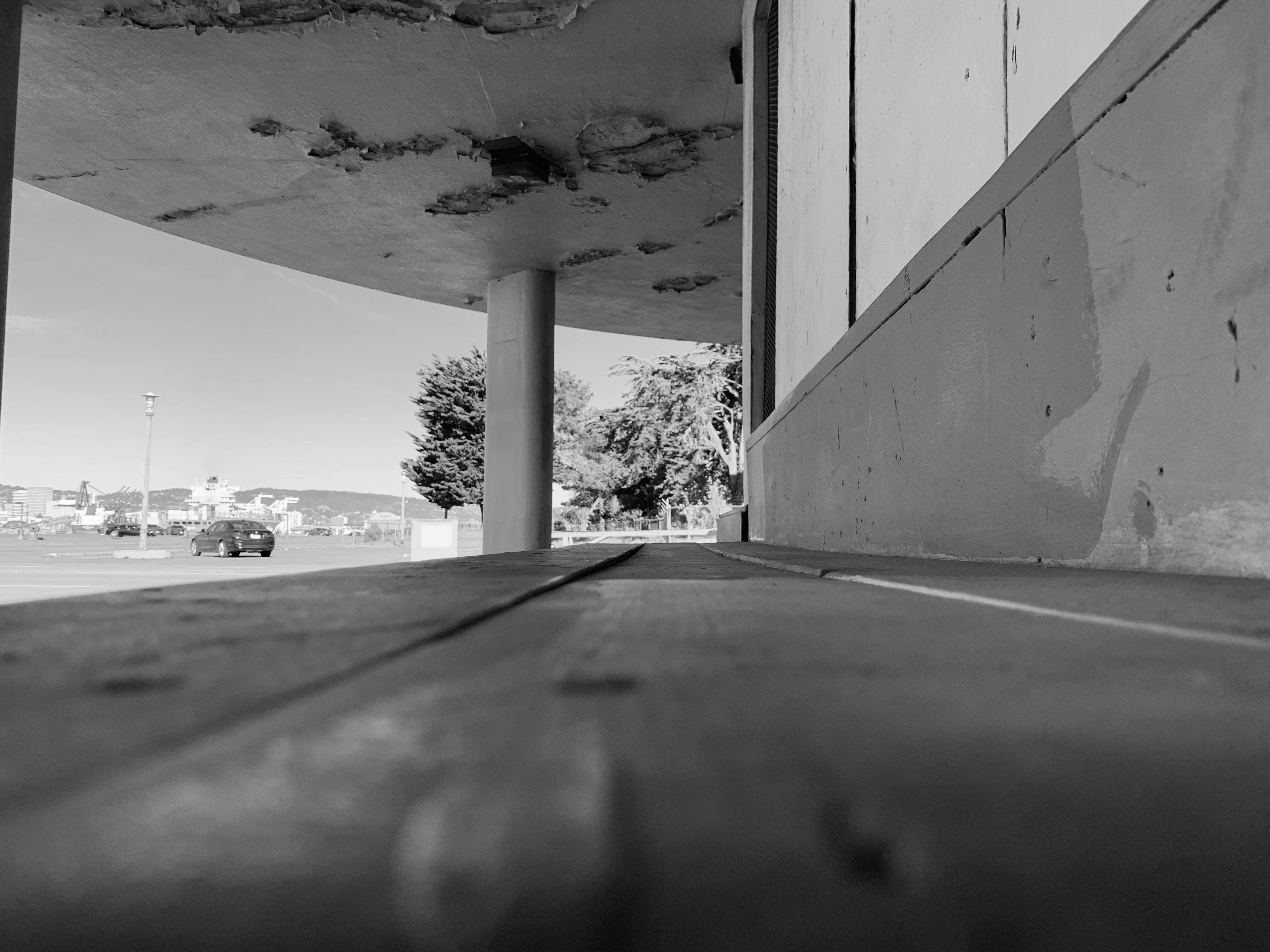 a road with a car on it