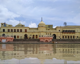 a large building with a domed roof