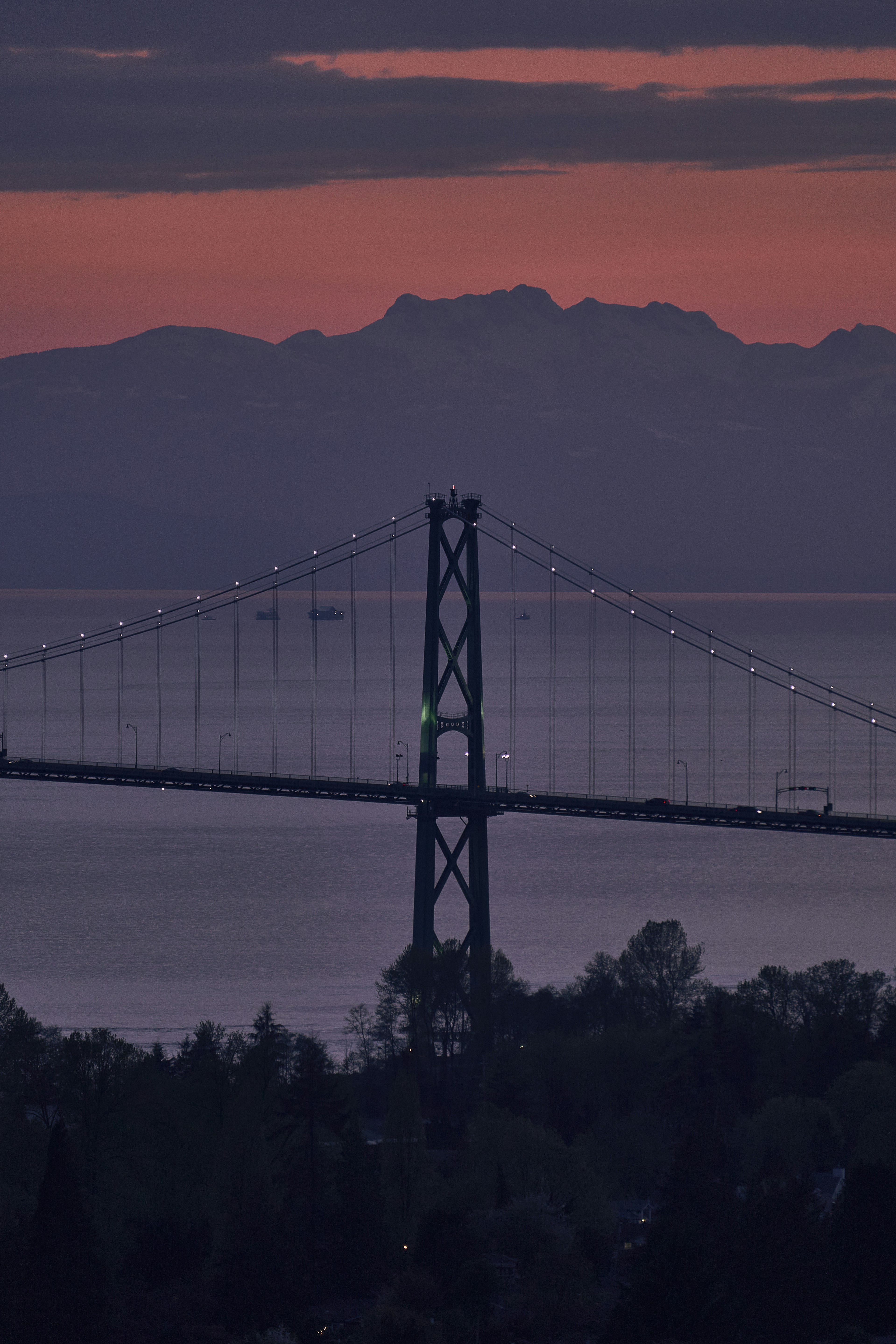 a large bridge over water
