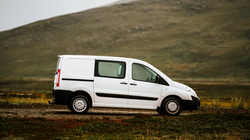 Fourgon utilitaire en location longue durée