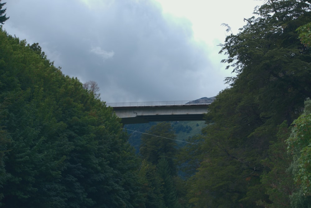 a bridge over a river