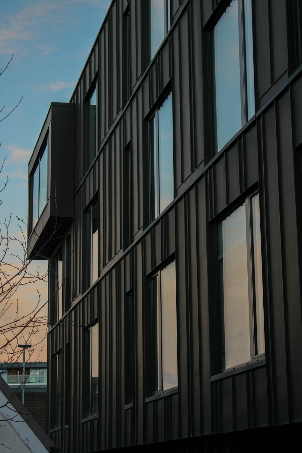 a building with windows