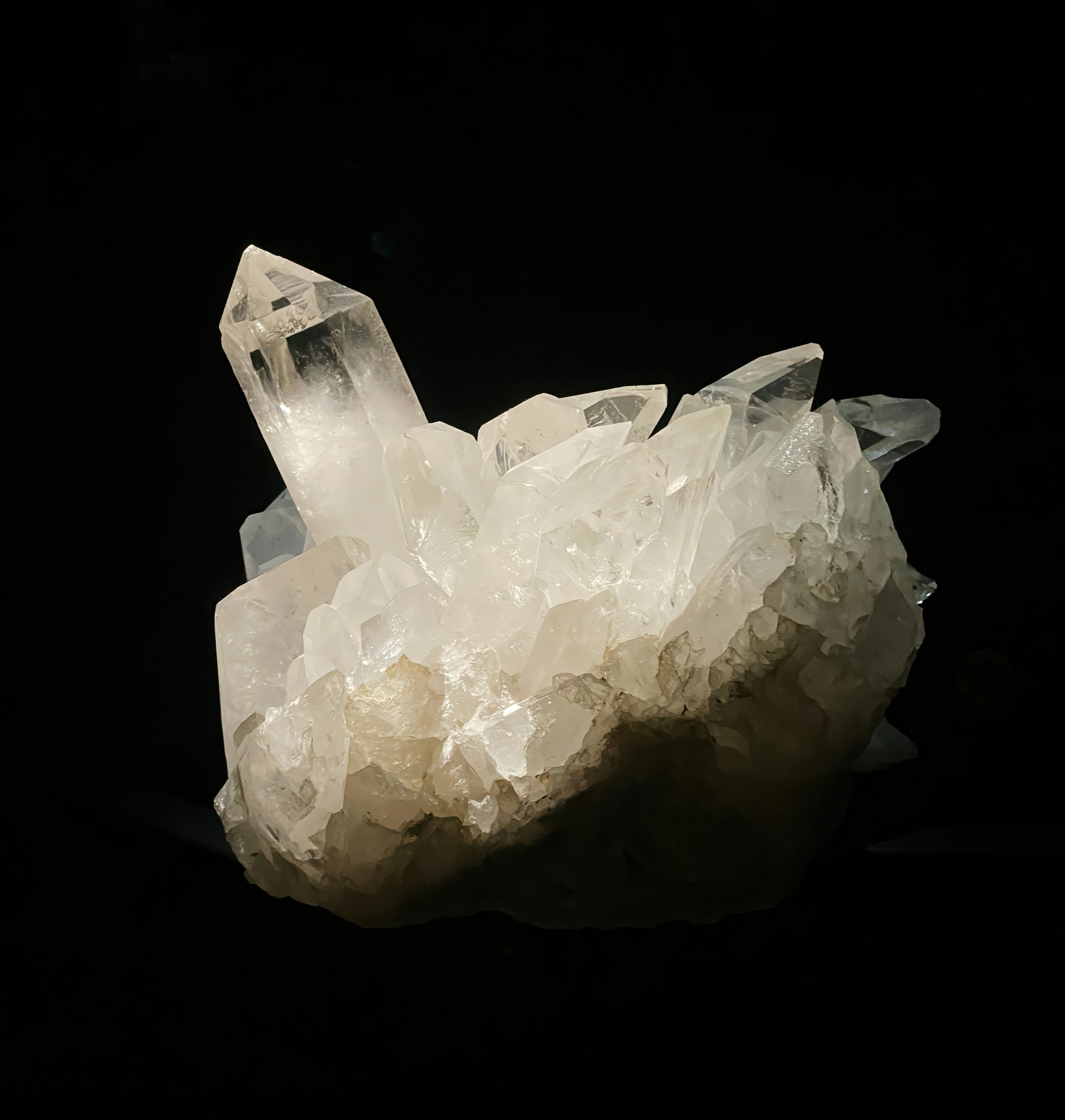 From the crystals collection in Naturalis muzeum in Leiden