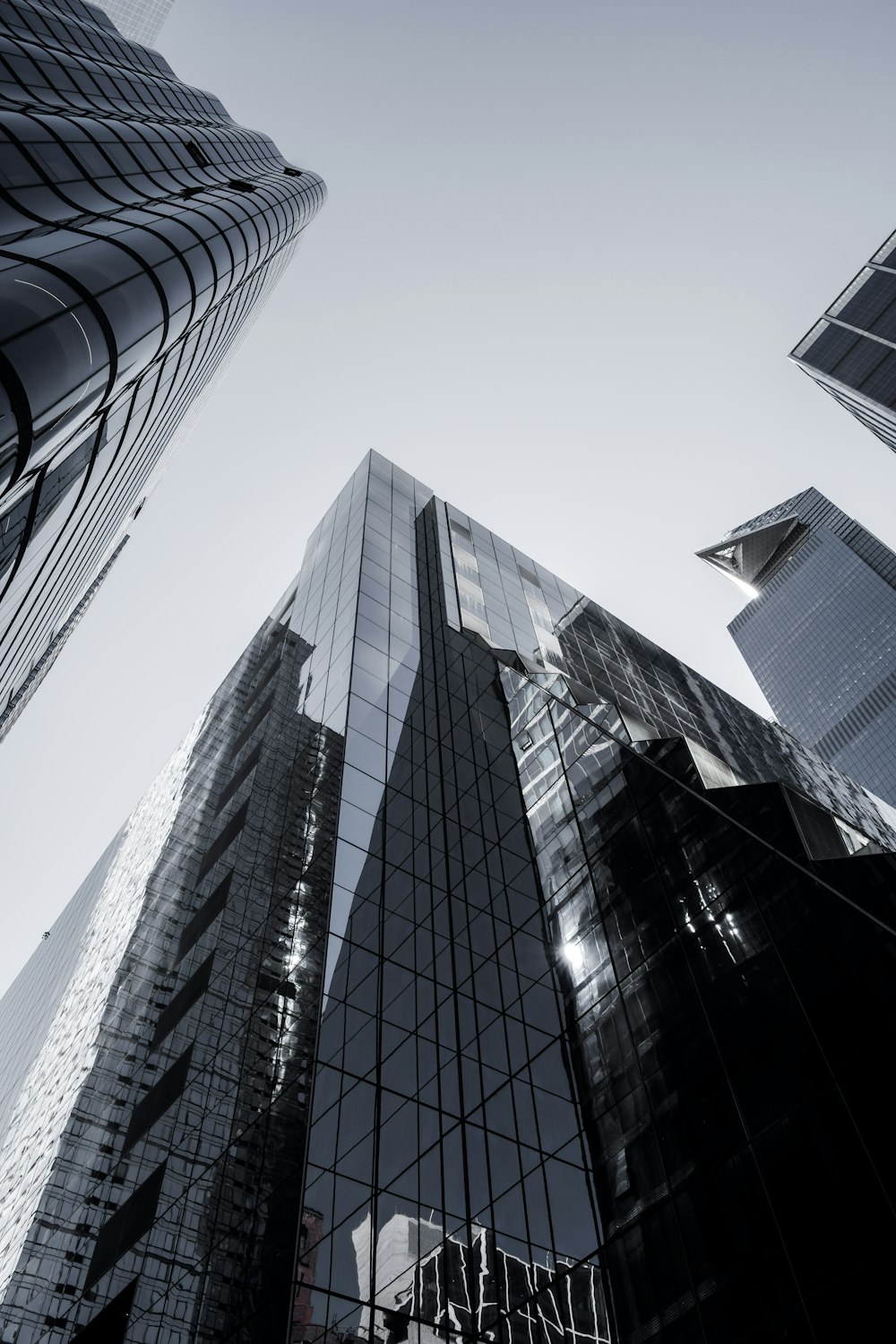 a low angle view of a building