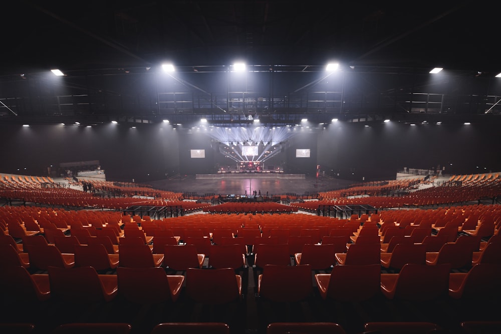 a large empty auditorium