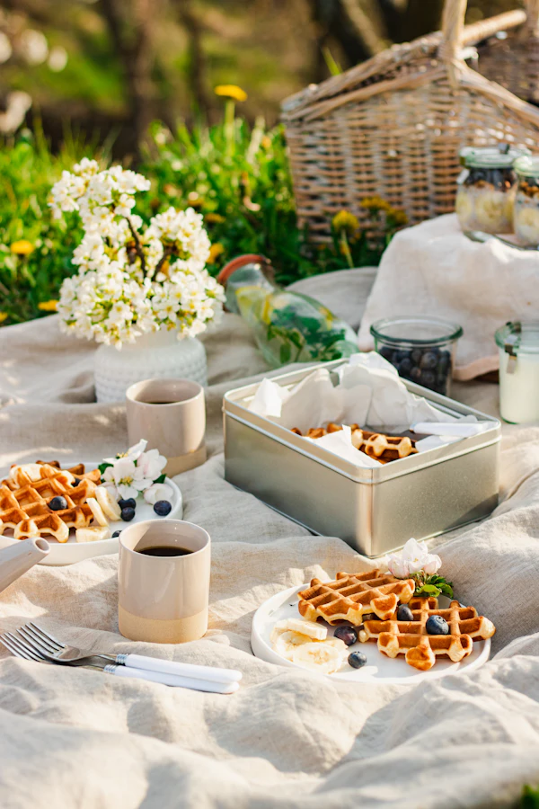 Petit déjeuner dehors