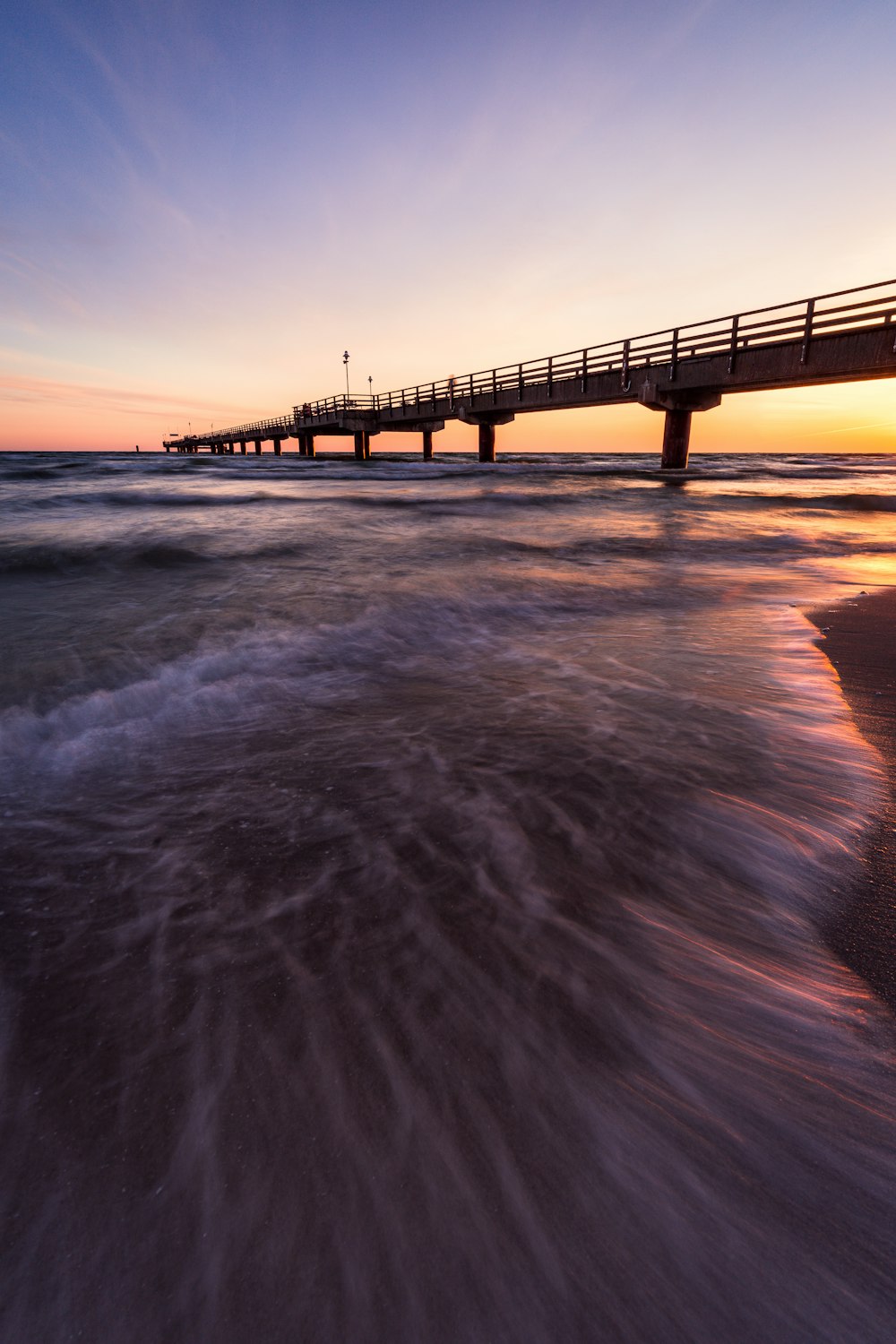 a bridge over water