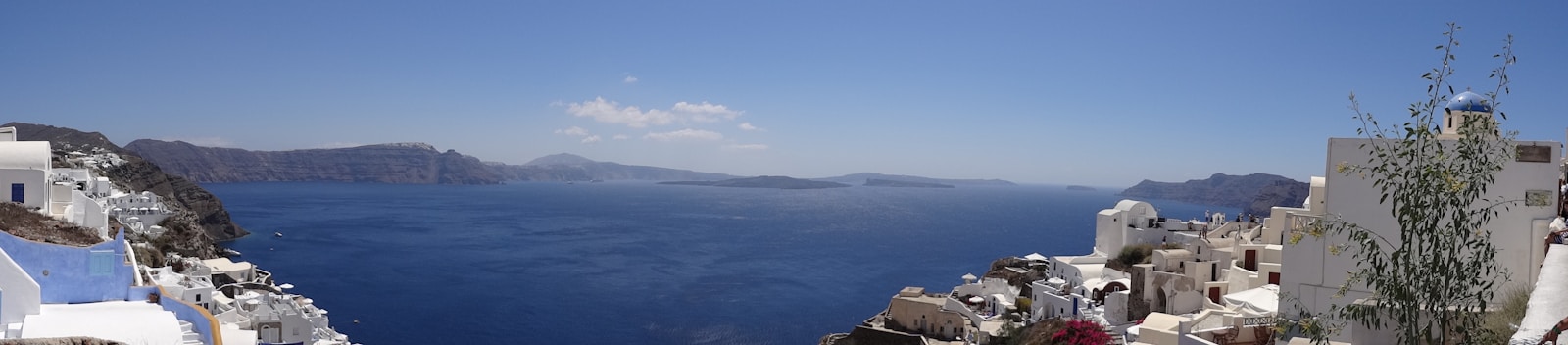 a city next to a body of water