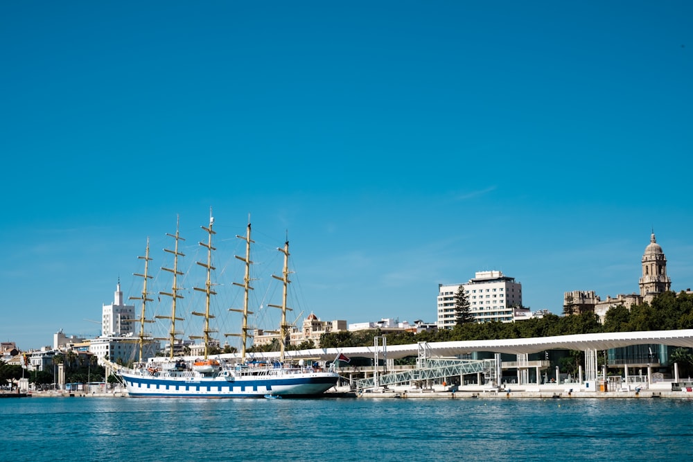 a boat on the water