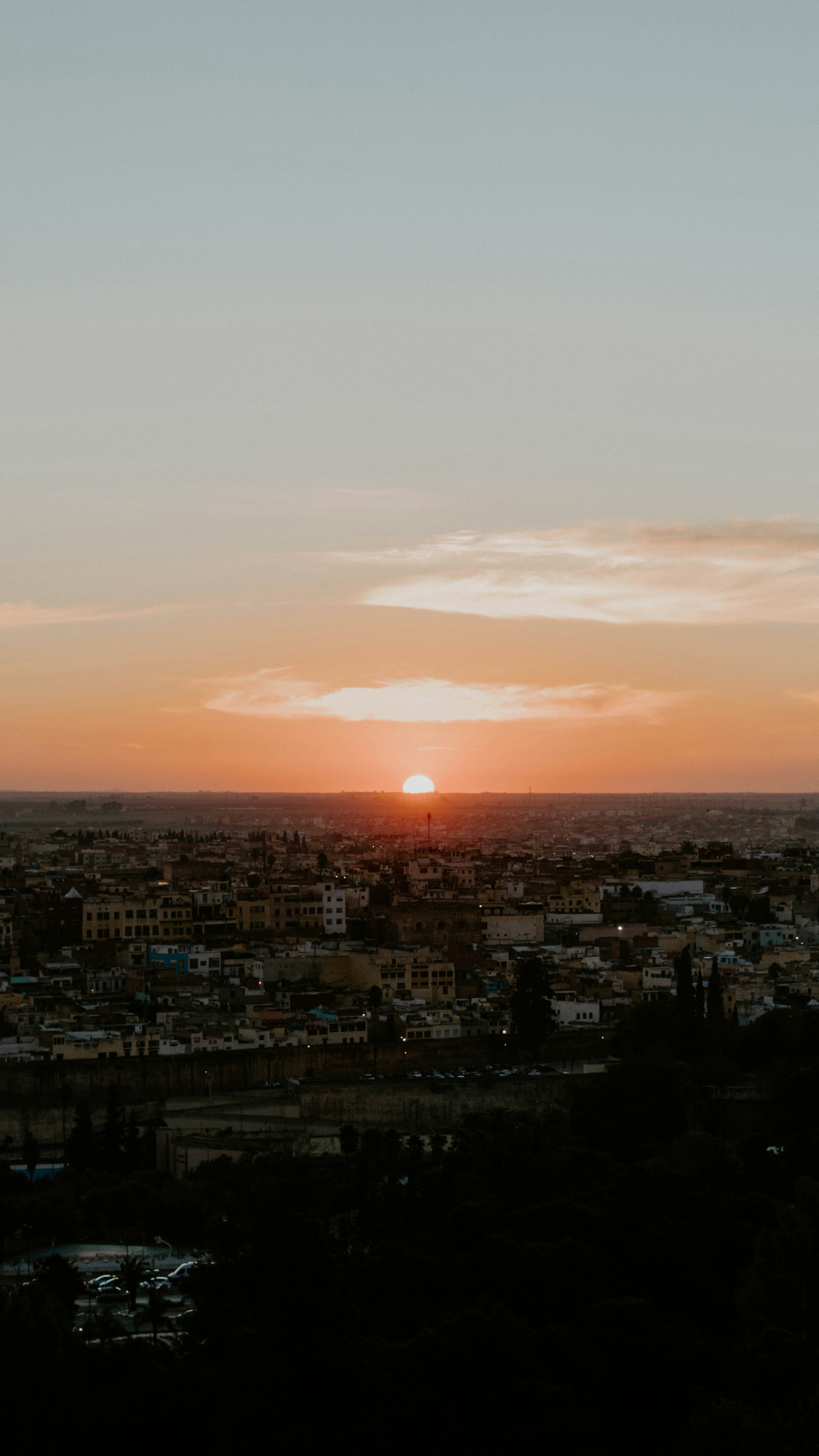 Vista panorámica de Meknes