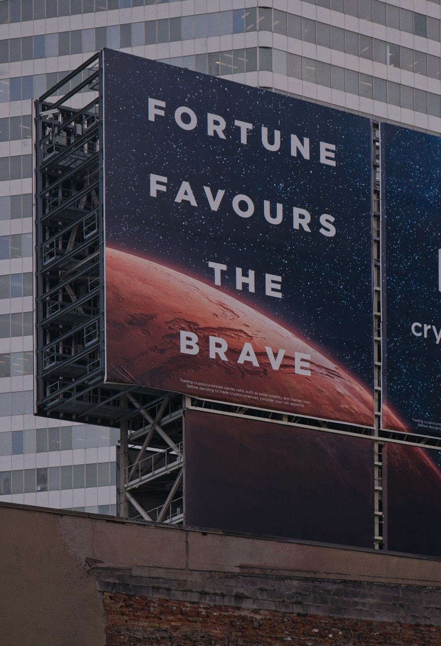 a sign on a building