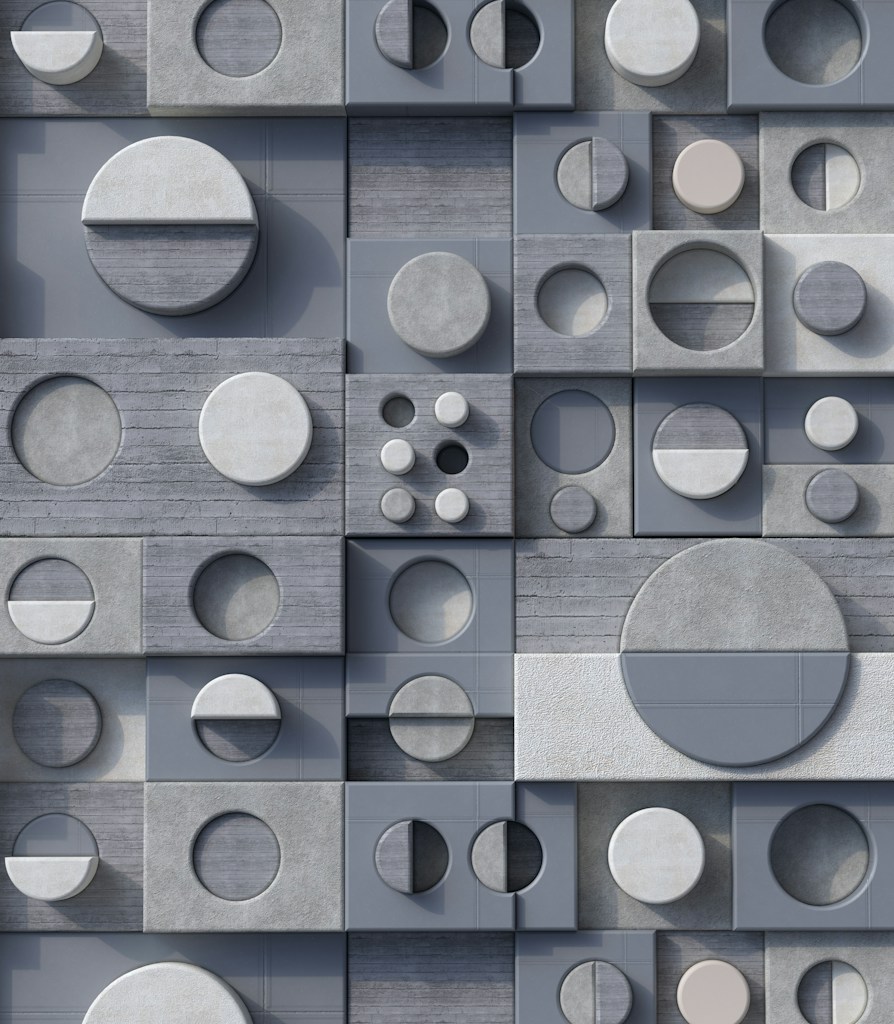 Geometric Floor Mat