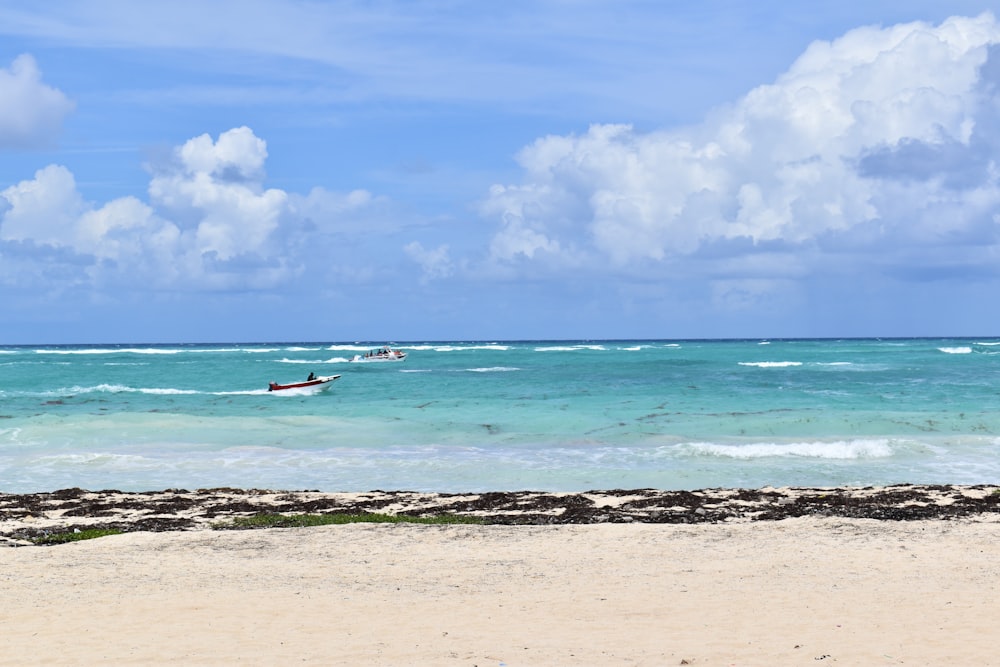 a person in a kayak in the ocean