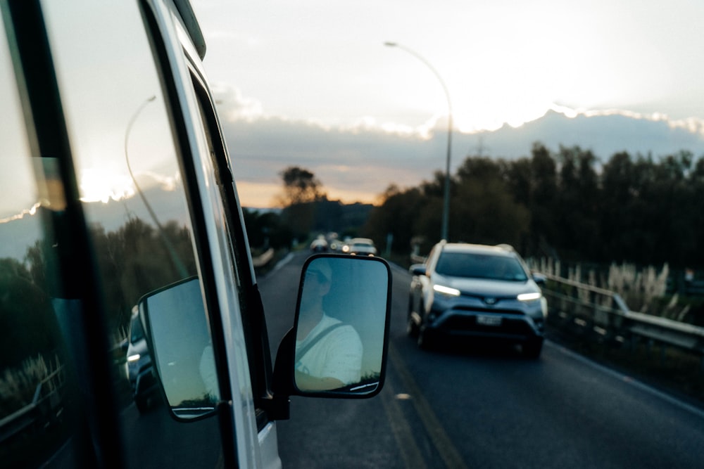 cars on a road