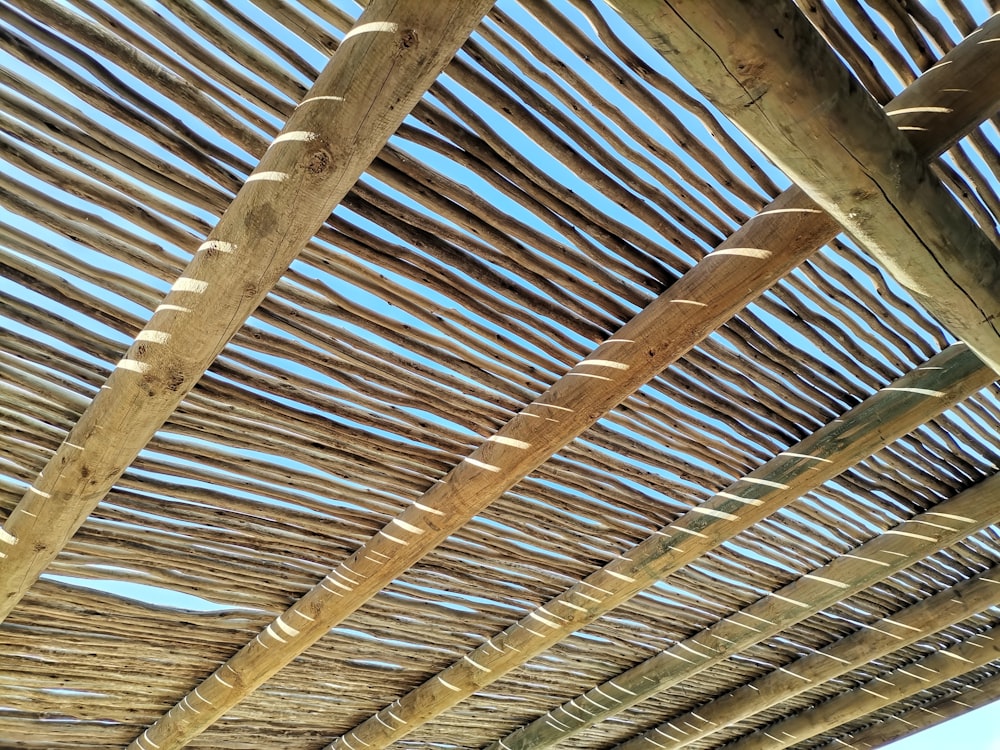 a close-up of a roof