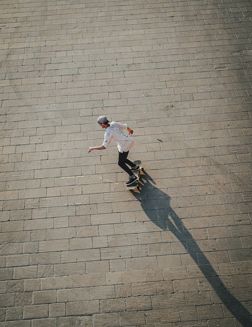 a skateboarder flies through the air