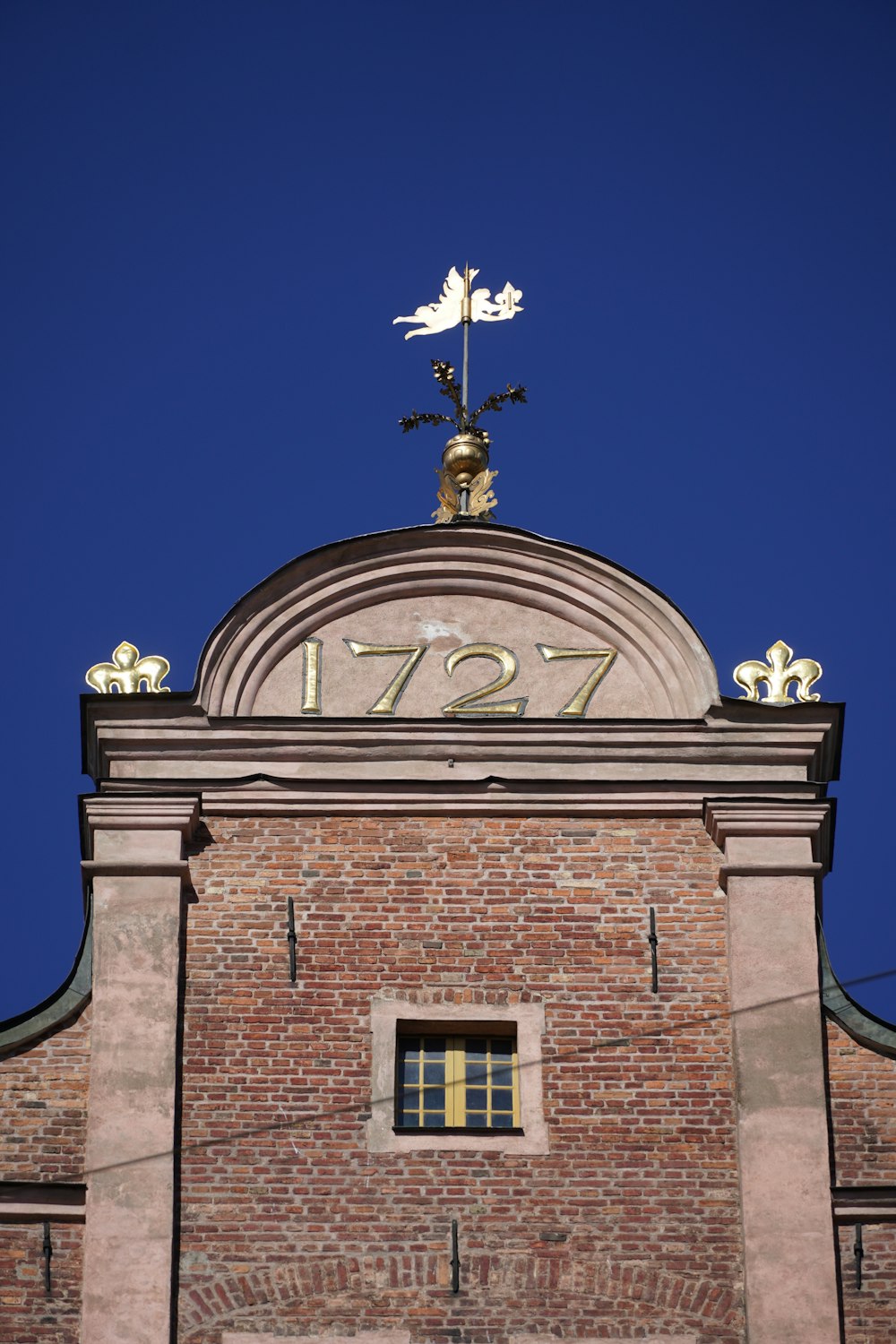 a clock on a tower