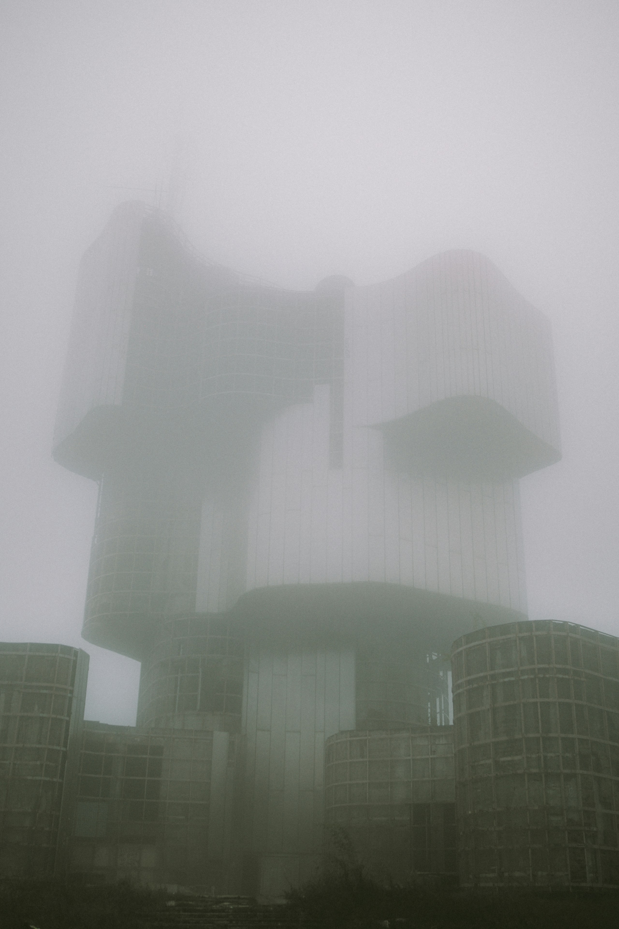 a silhouette of a person