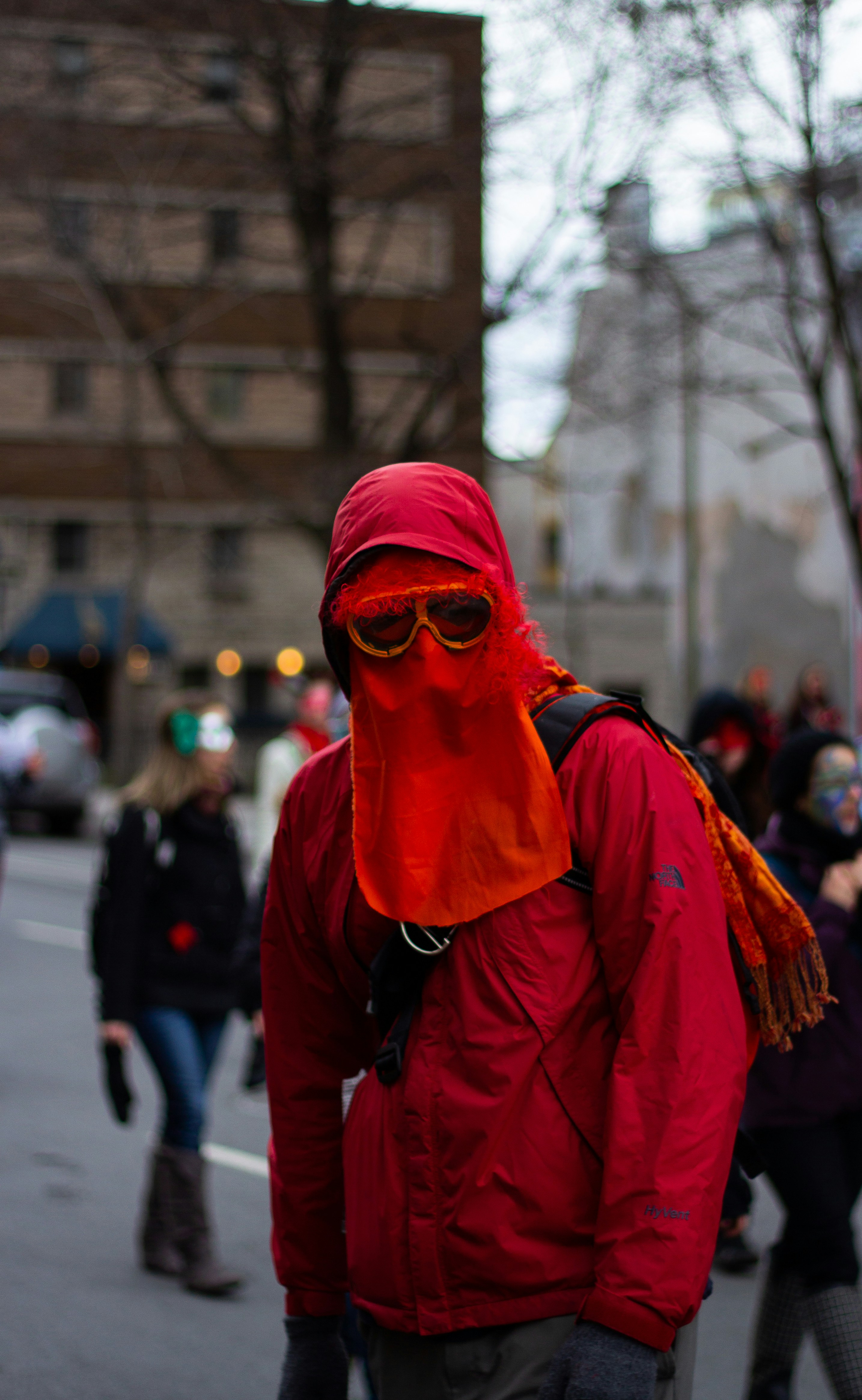 a person wearing a garment