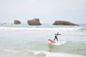 Kids surf lesson in Lombok