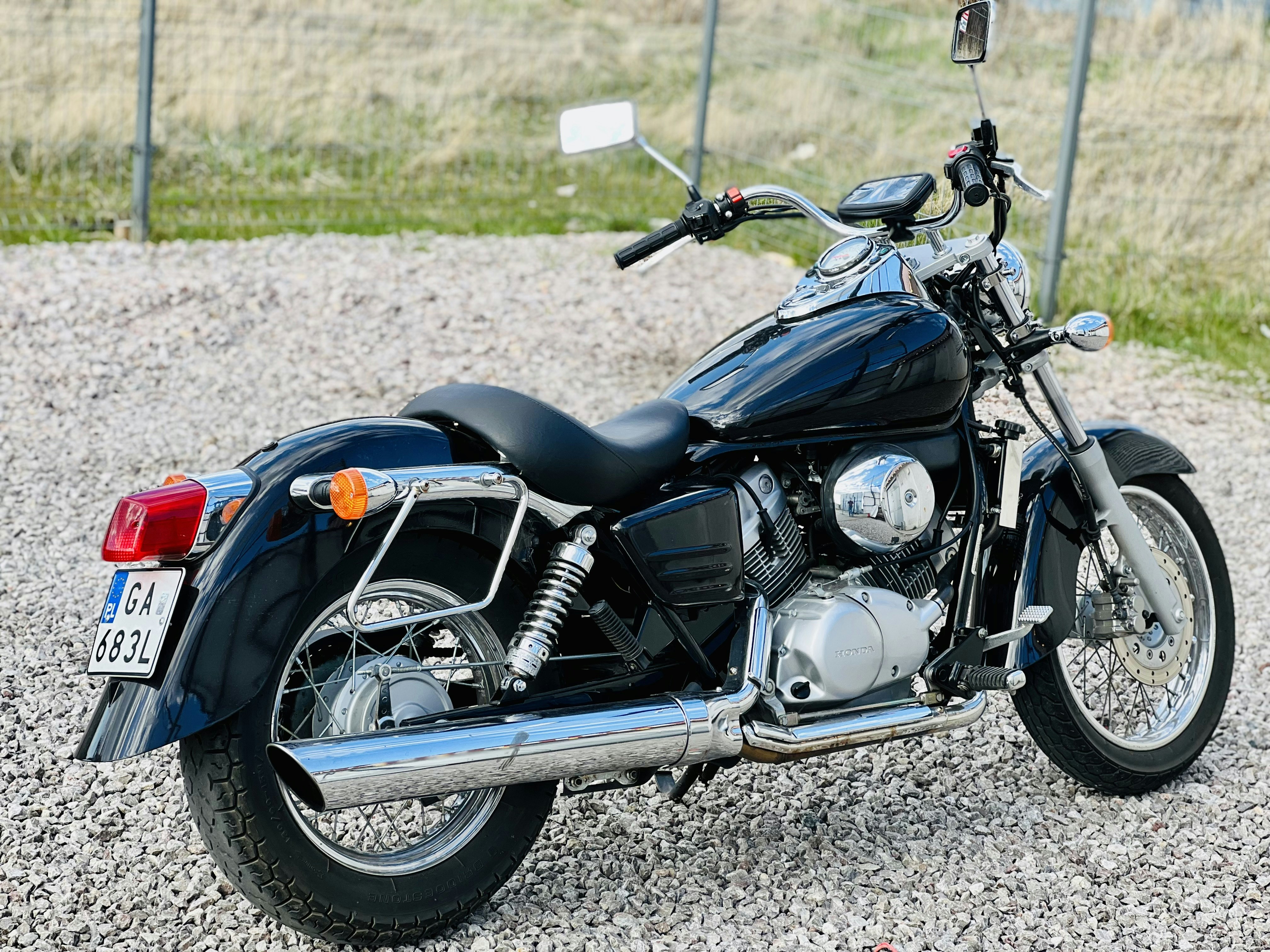 Motocykl Honda Shadow motorcycle