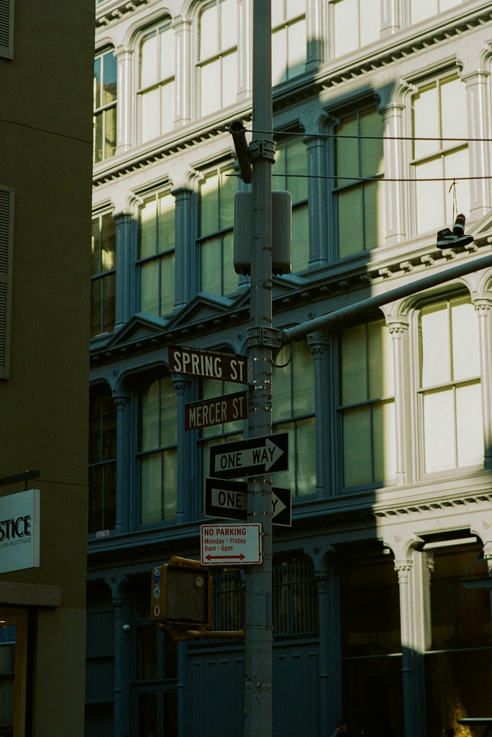 a street sign on a pole