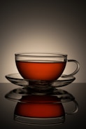 a tea cup on a saucer