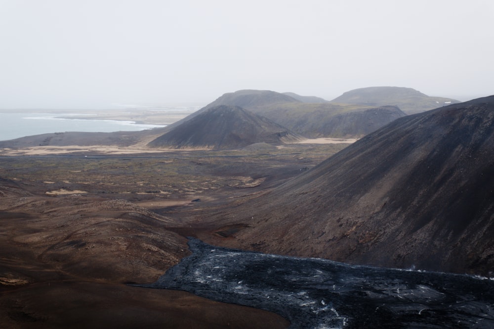 a large desert landscape