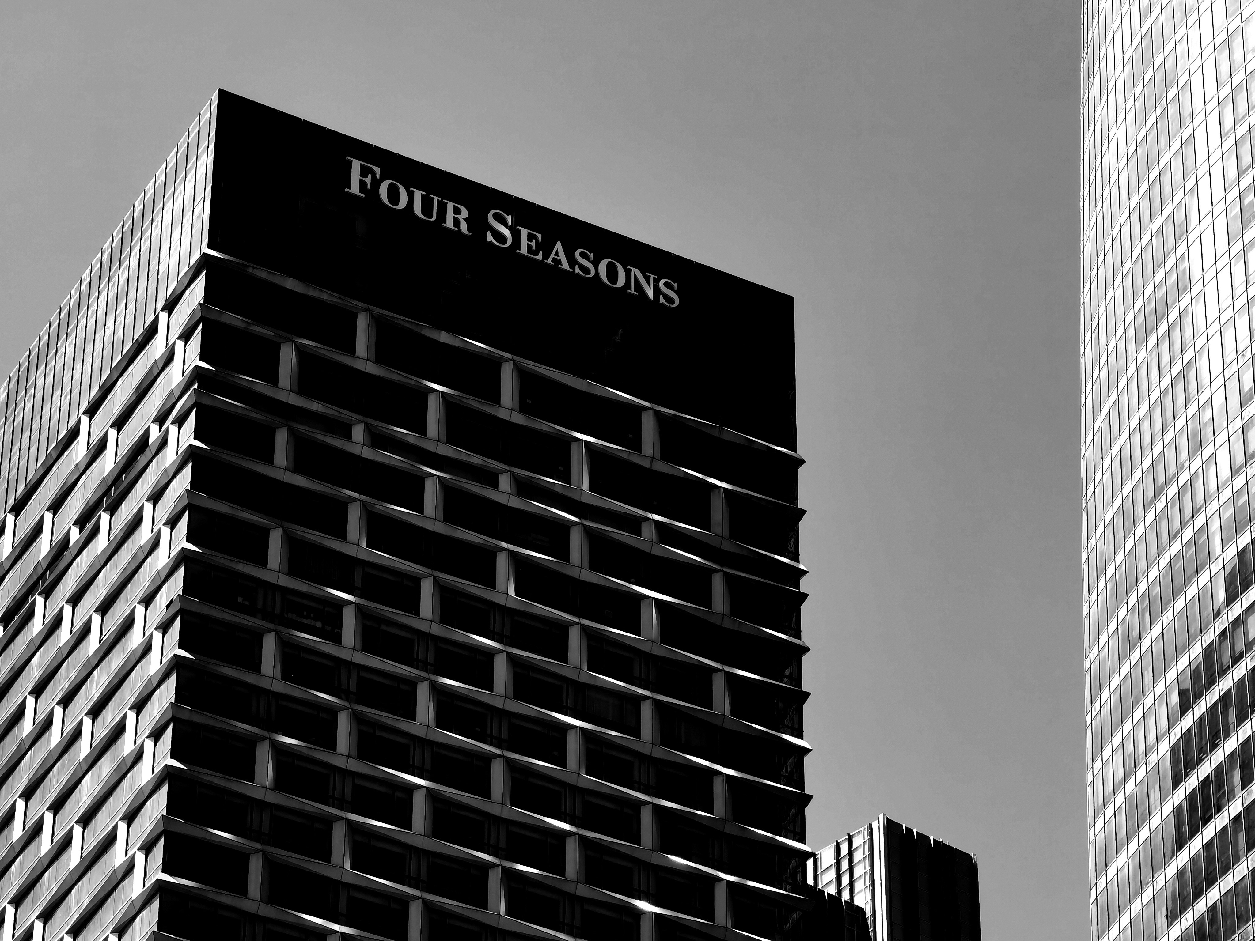 a sign on a building