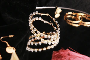a close-up of a bracelet