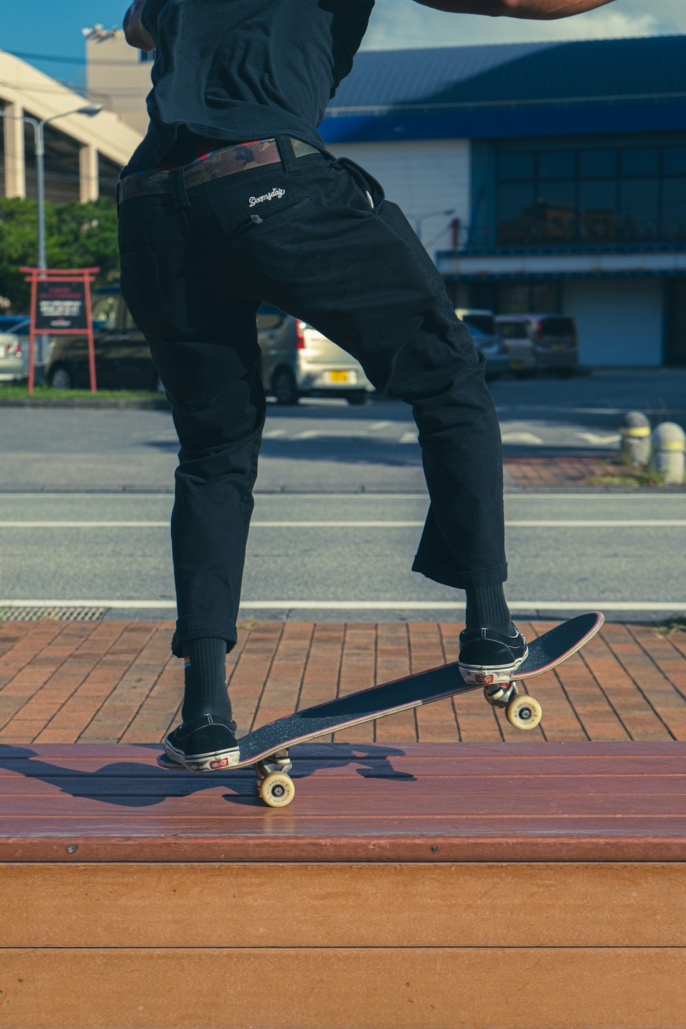 a person skating on a ramp