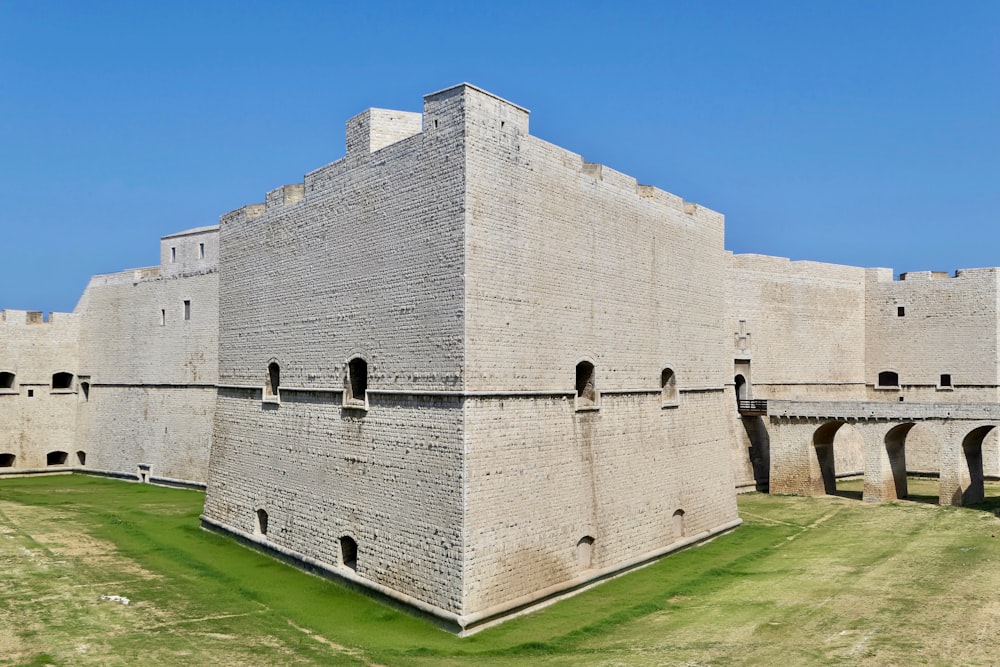 a large stone building