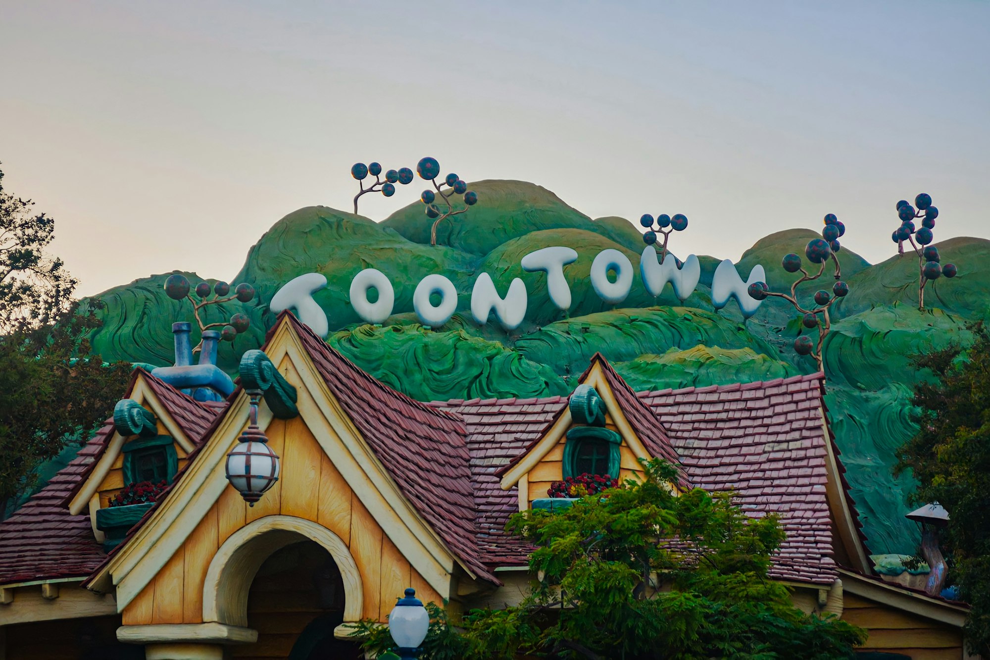 A picture of Mickey's Toontown at Disneyland Park.