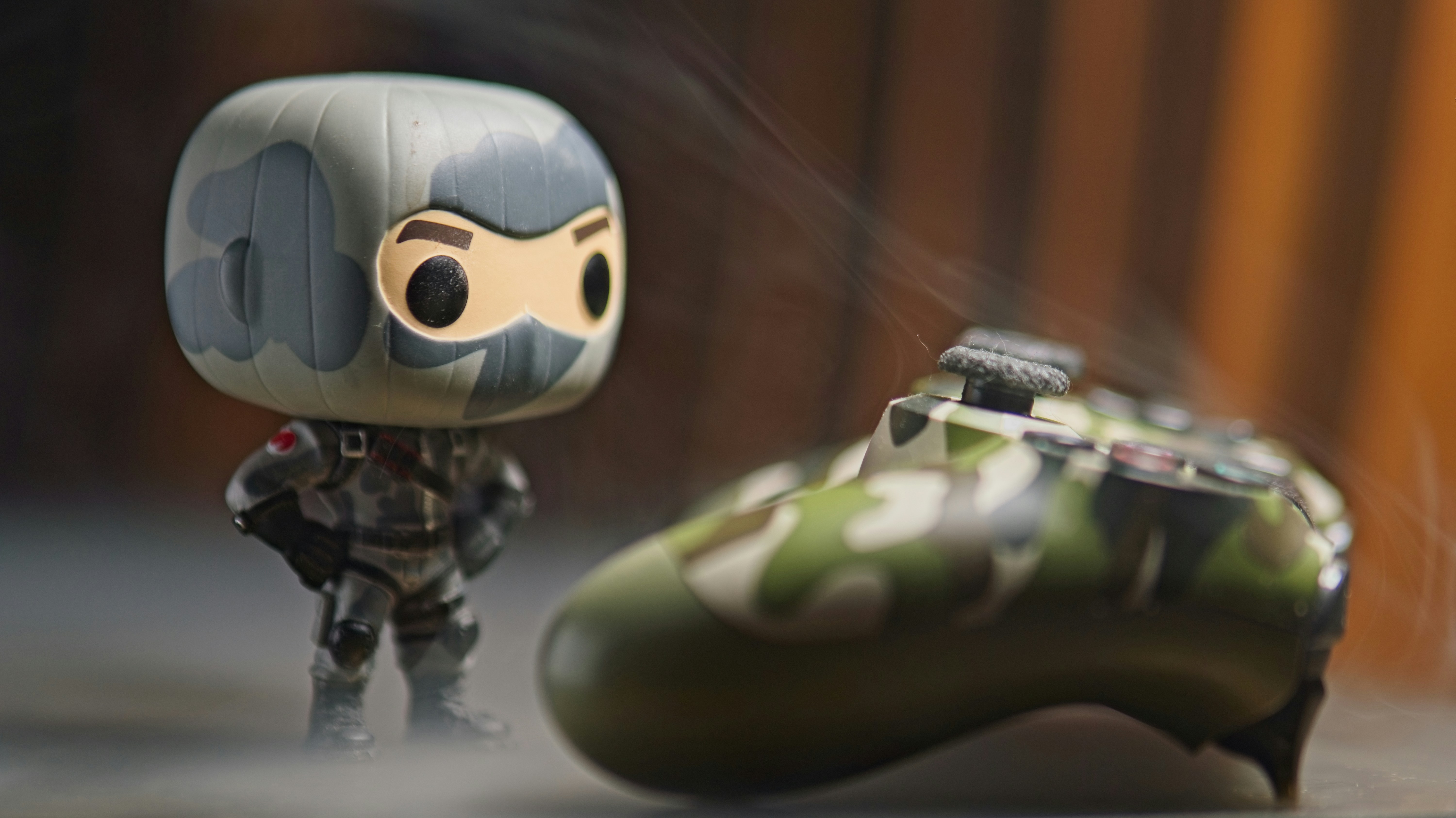 A toy figure with a robot