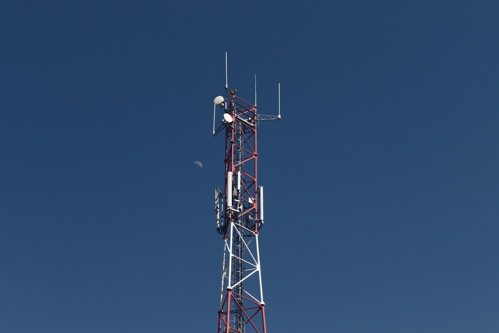 a tall metal tower