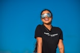 a person wearing sunglasses